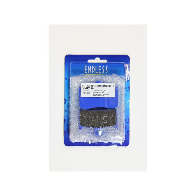バイクパーツENDLESS(エンドレス) ハイブリットシンタードブレーキパッド EMP0284515693773170DAYTONA675 06-08|バイク・バイク用品はとやグループ