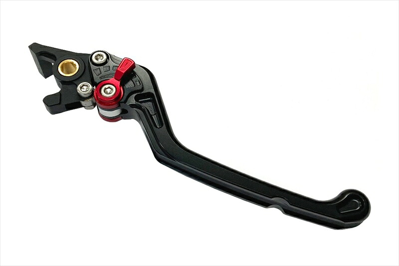バイクパーツ BIKERS(バイカーズ) フロントブレーキレバー プレミアム フラットタイプ ブラック H0408-BLK 4549950837459