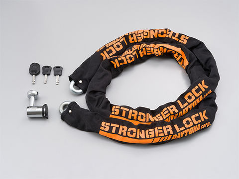 【在庫有り】 バイク用品 保管 盗難防止 デイトナ DAYTONA ストロンガーチェーンロック 2.0M 31236 4909449501092 取寄品