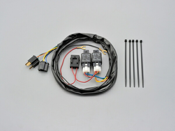 【5日前後で発送】バイク用品 電装系 DAYTONA デイトナ ヘッドライトリレーキット (H4 シングル) 95438 4909449502686