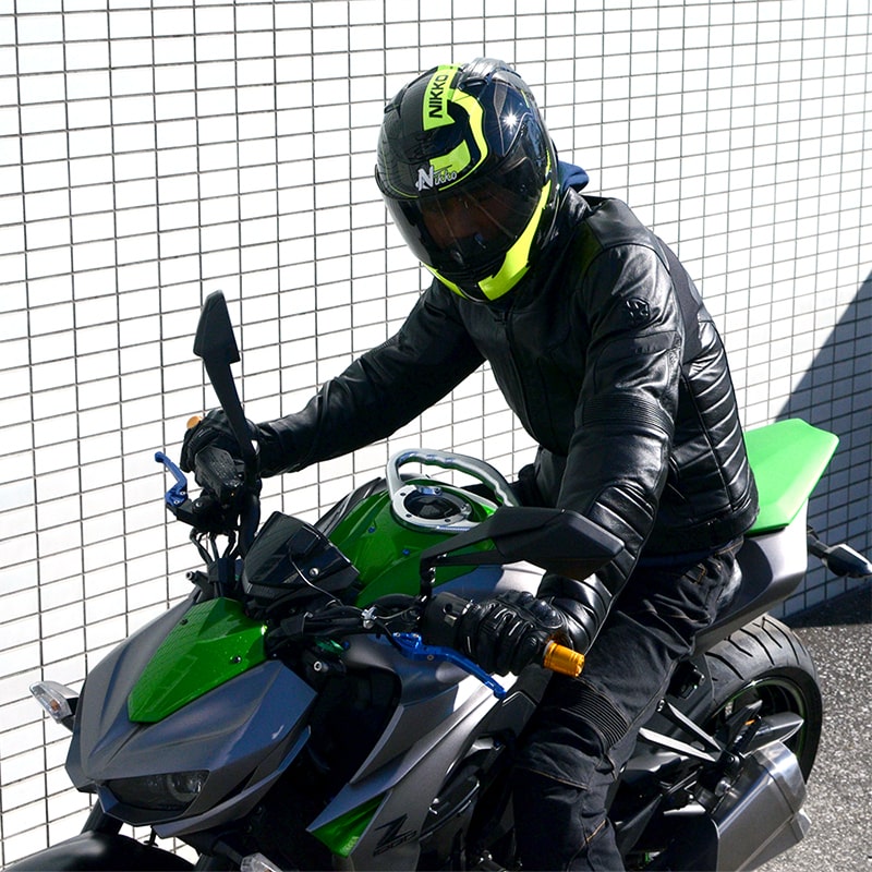 楽天市場 バイクヘルメットnikko Helmet N 805 Black Yellow フルフェイス バイク ヘルメット 蛍光カラー 派手 防寒 バイク バイク用品はとやグループ