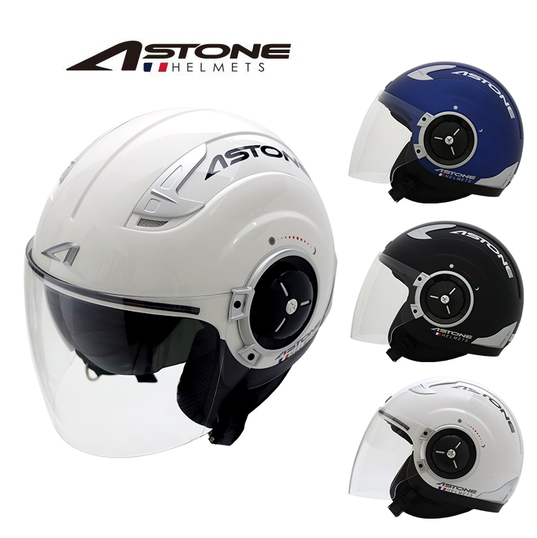 楽天市場 France Astone デザイン ジェットヘルメット Dj11 インナーシールド装備 おしゃれ かっこいい アストン フランス バイク用 バイク バイク用品はとやグループ