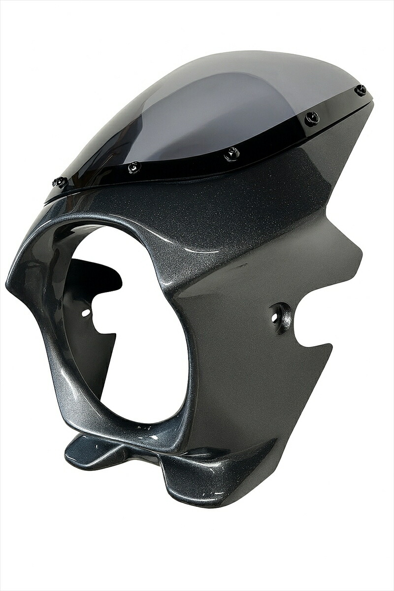 バイクパーツ ()Z650RS専用ビキニカウル　メタリックマットカーボングレー　ショートスモーク YR-B001-MMC-SS FRP カスタム Kawasaki カワサキ 4595559109121 24,420円