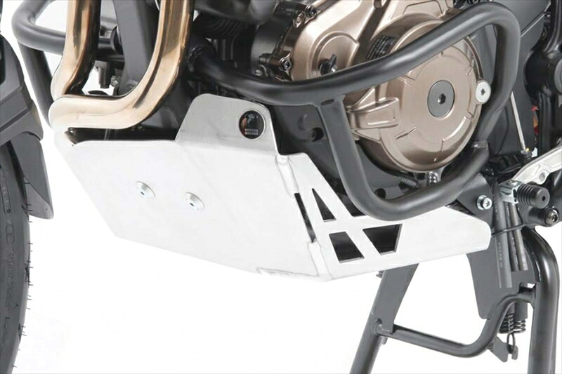 バイクパーツHEPCO&BECKER(ヘプコアンドベッカー) スキッドプレート シルバー 8109512 00 124549950784272CRF1000L AfricaTwin 18-19｜バイク・バイク用品はとやグループ