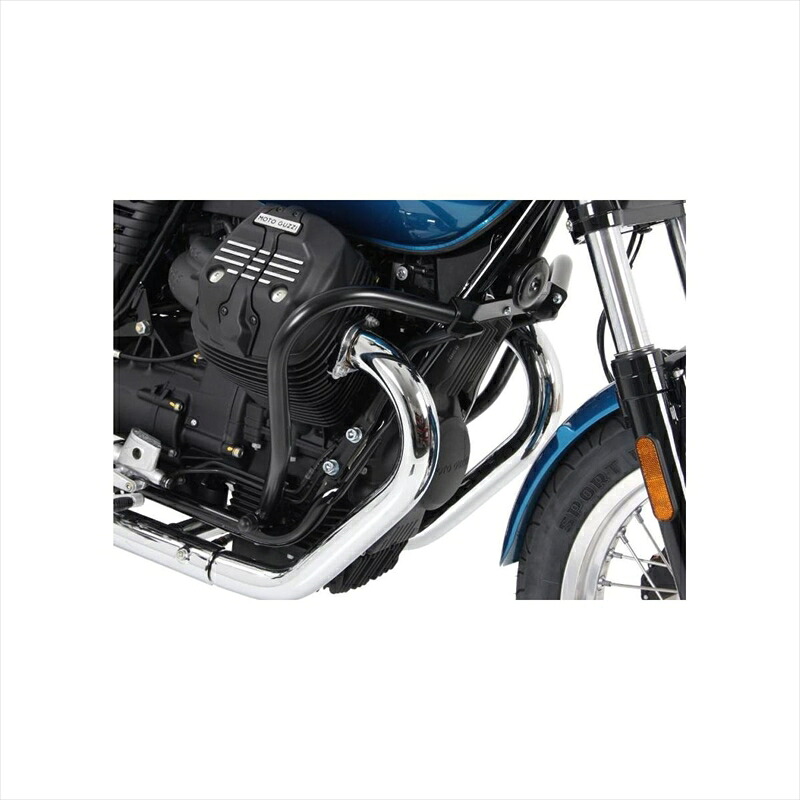 バイクパーツHEPCO&BECKER(ヘプコアンドベッカー) エンジンガード クローム 501553 00 024550255068301V7 III Carbon/Milano/Rough 18-20|バイク・バイク用品はとやグループ