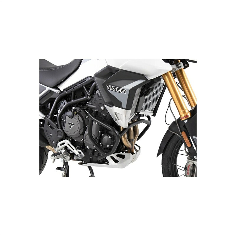 バイクパーツ HEPCO&BECKER(ヘプコアンドベッカー) エンジンガード ブラック 5017605 00 01 4550255448677 Tiger900Rally/GT/PRO 20-23/Tiger850Sport 21-23