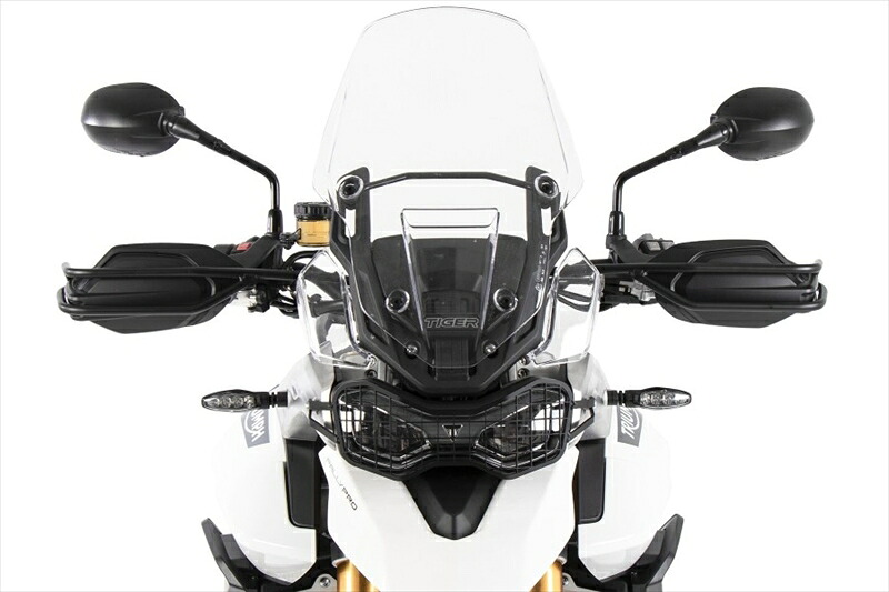 バイクパーツ HEPCO&BECKER(ヘプコアンドベッカー) ハンドガード ブラック 42127605 00 01 4550255448806 Tiger900Rally/GT/PRO 20-23/Tiger850Sport 21-25