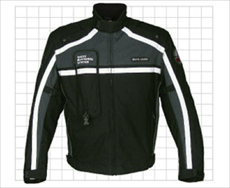 バイク用品 ウェア HIT-AIR ヒットエアー エアーバックジャケット GP-2タイプ グレー ＃2XL 4560216405779 4560216405779