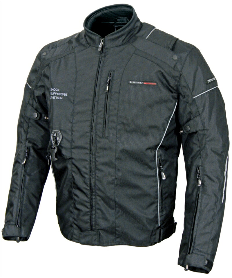 バイク用品 ウェア HIT-AIR ヒットエアー HS-5 Black ＃3XL 4560216417765 4560216417765