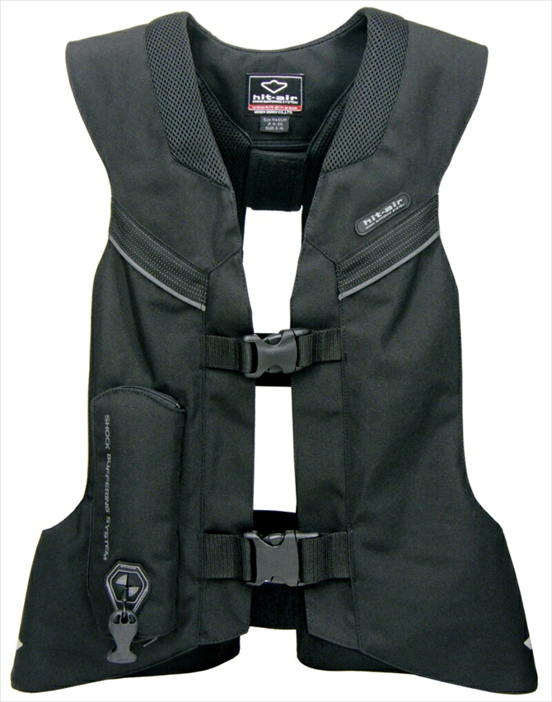 バイク用品 ウェア HIT-AIR ヒットエアー VHR Black ＃2XL (XL～3XL対応) 60cc 4560216417956 4560216417956