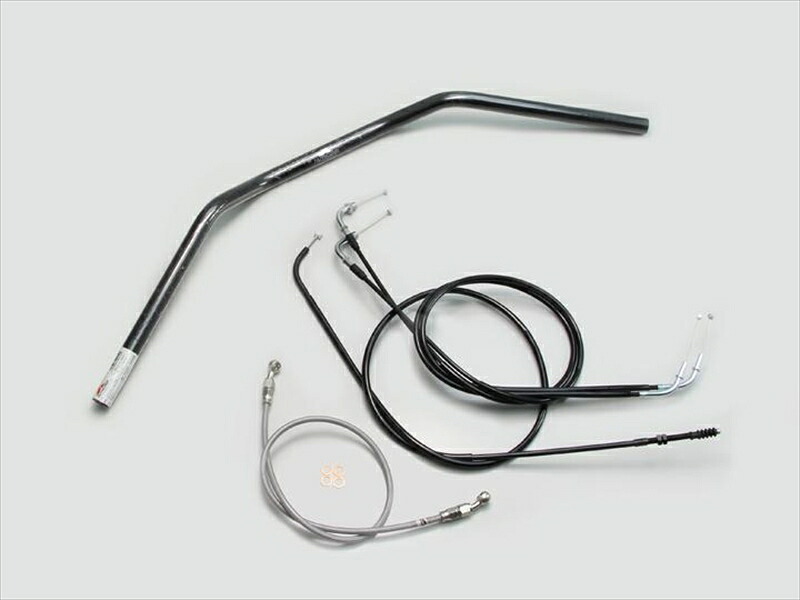 バイク用品 ハンドル ハリケーン HURRICANE トラッカーＬＯＷ ハンドルSET H705-043B 4936887059267 取寄品