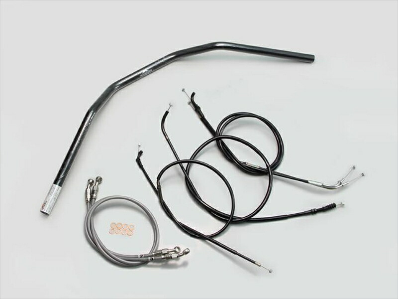 バイク用品 ハンドルハリケーン HURRICANE トラッカーHIGH ハンドルSETH707-044B 4936887083859取寄品｜バイク・バイク用品はとやグループ
