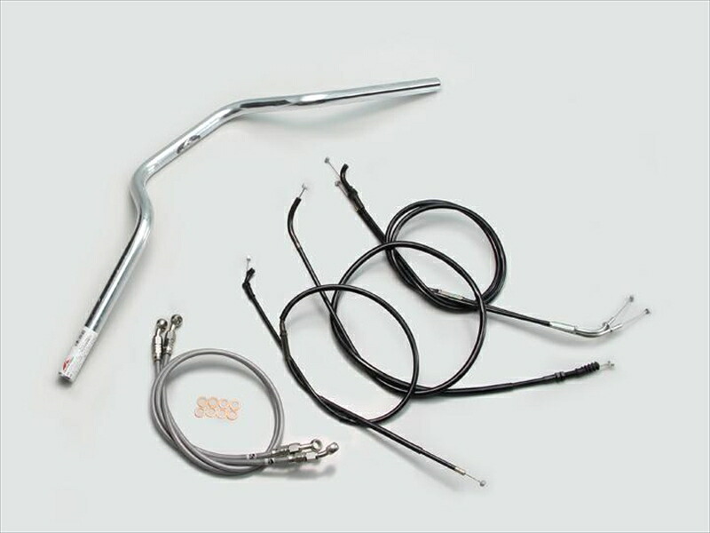 バイク用品 ハンドルハリケーン HURRICANE ヨーロピアン３型 ハンドルSETH707-072C 4936887591071取寄品｜バイク・バイク用品はとやグループ