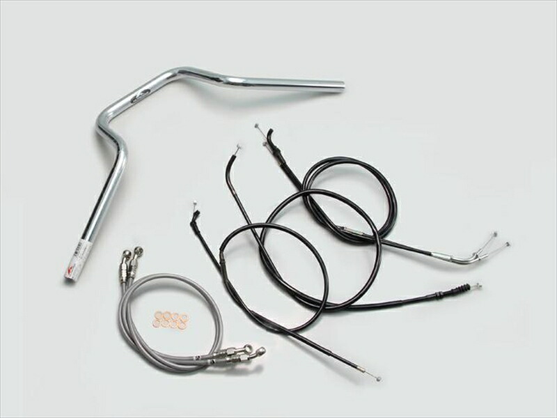 バイク用品 ハンドルハリケーン HURRICANE クォーター4型 ハンドルSETH707-904C 4936887657906取寄品|バイク・バイク用品はとやグループ