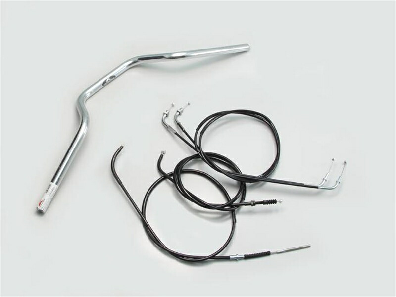 バイク用品 ハンドル ハリケーン HURRICANE ヨーロピアン３型 ハンドルSET H711-072C 4936887268164 取寄品