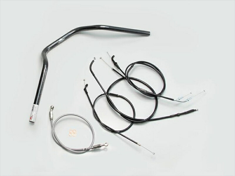 バイク用品 ハンドルハリケーン HURRICANE POLICE 3型 ハンドルSETH710-067B 4936887394979取寄品|バイク・バイク用品はとやグループ