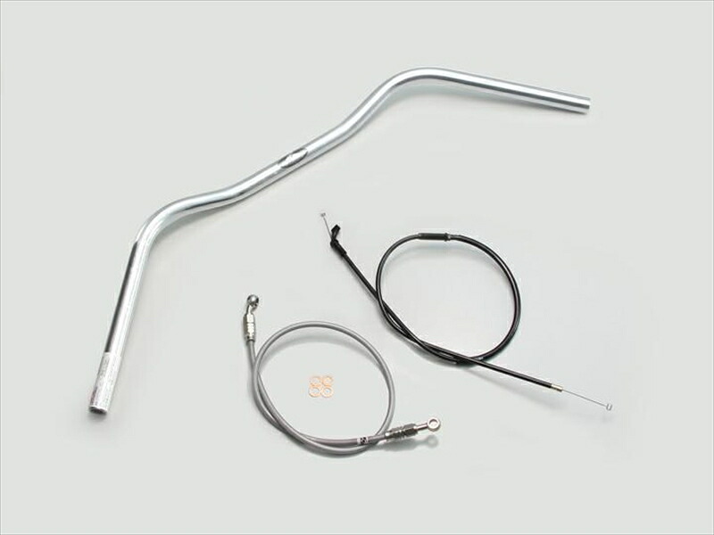 バイク用品 ハンドル ハリケーン HURRICANE ワイドローオールド１型 ハンドルSET H709-076C 4936887505139 取寄品 10,531円