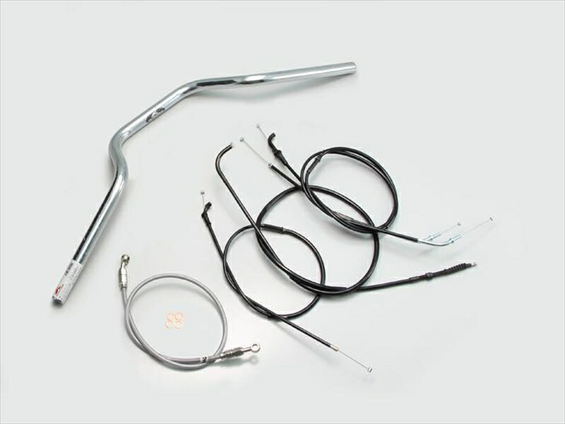 バイク用品 ハンドルハリケーン HURRICANE ヨーロピアン3型 ハンドルSETH709-072C 4936887615531取寄品|バイク・バイク用品はとやグループ