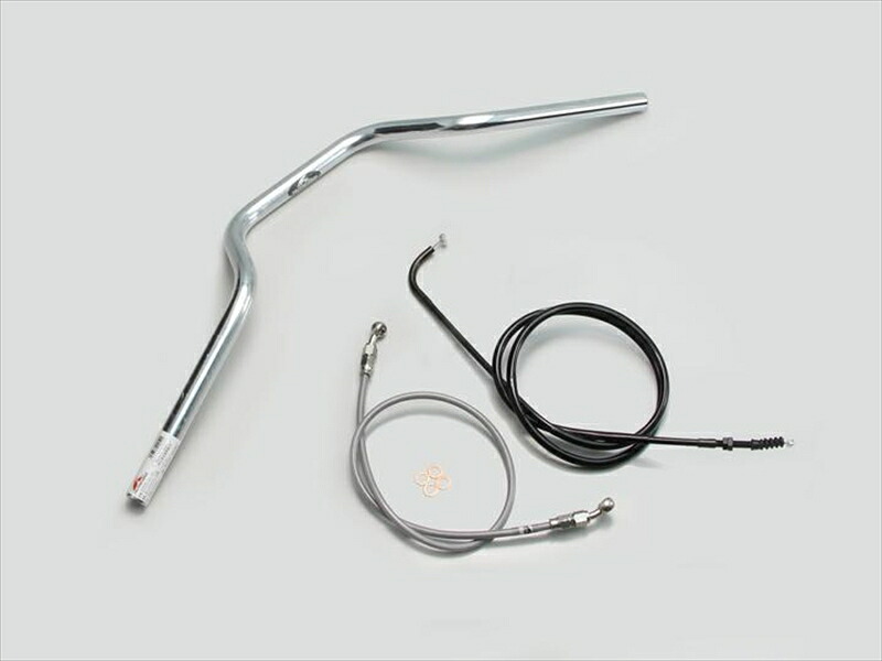 バイク用品 ハンドルハリケーン HURRICANE ヨーロピアン３型 ハンドルSETH713-072C 4936887010398取寄品｜バイク・バイク用品はとやグループ