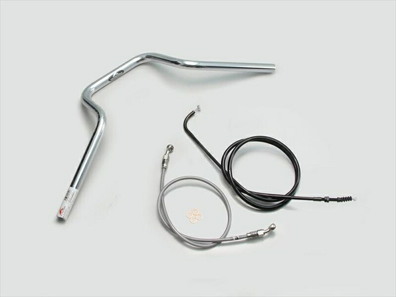 バイク用品 ハンドルハリケーン HURRICANE クォーター4型 ハンドルSETH713-904C 4936887010411取寄品|バイク・バイク用品はとやグループ