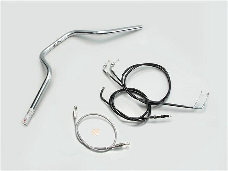 バイク用品 ハンドルハリケーン HURRICANE ヨーロピアン4型 ハンドルSETH716-073C 4936887019087取寄品|バイク・バイク用品はとやグループ
