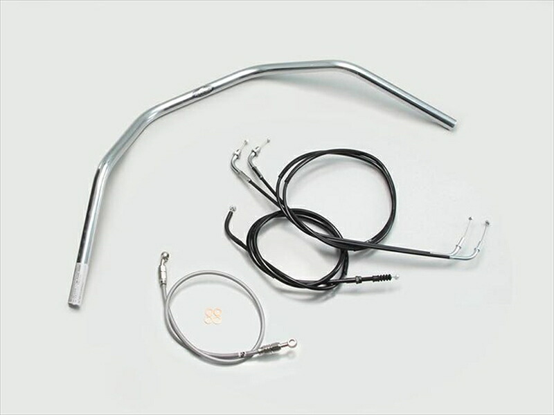バイク用品 ハンドルハリケーン HURRICANE 130クラシックプルバック ハンドルSETH716-077C 4936887019155取寄品|バイク・バイク用品はとやグループ