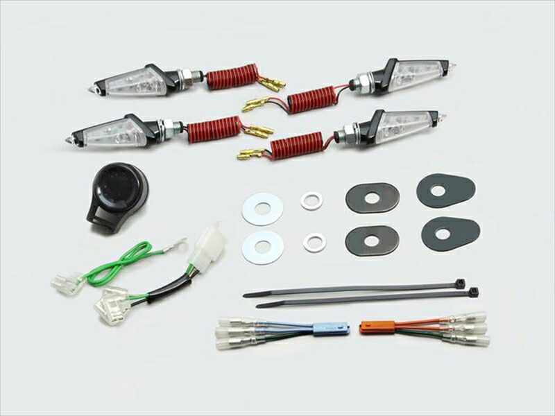 【5日前後で発送】 バイク用品 電装系 ハリケーン HURRICANE LEDダガーウインカーkit HA5231BC 4936887012026 取寄品