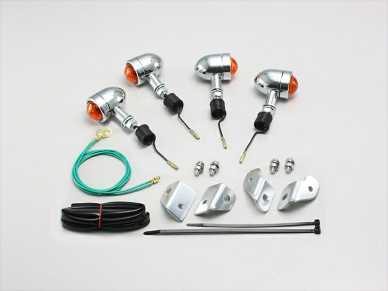 バイク用品 電装系 ハリケーン HURRICANE ミニブレットウインカーｋｉｔ HA5312-01 4936887015843 取寄品
