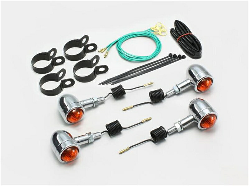 バイク用品 電装系 ハリケーン HURRICANE ミニブレットウインカーｋｉｔ ﾌﾚｰﾑﾏｳﾝﾄ HA5436-01 4936887640700 取寄品