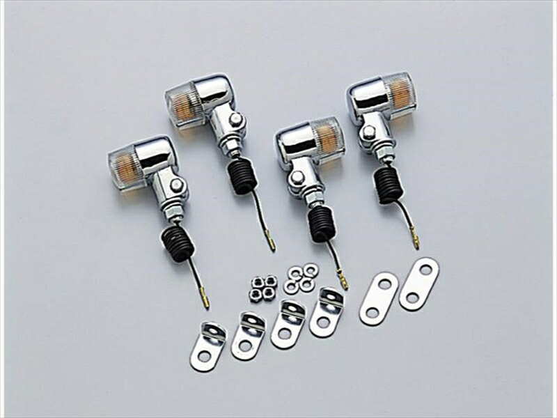 【5日前後で発送】 バイク用品 電装系ハリケーン HURRICANE ミニウインカーｋｉｔHA5705C-02 4936887015164取寄品｜バイク・バイク用品はとやグループ