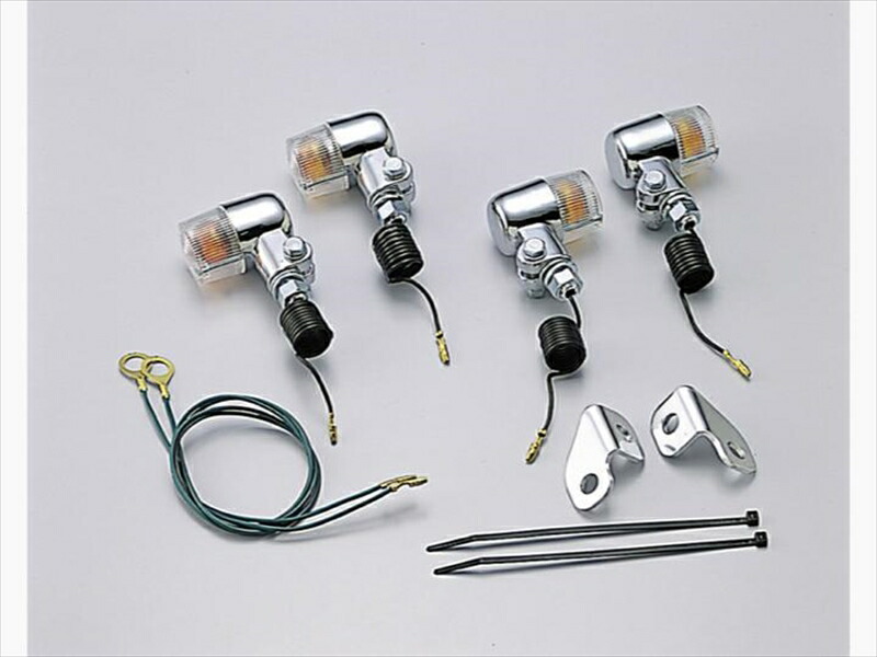 【5日前後で発送】 バイク用品 電装系 ハリケーン HURRICANE ミニウインカーｋｉｔ HA5706C-02 4936887015188 取寄品
