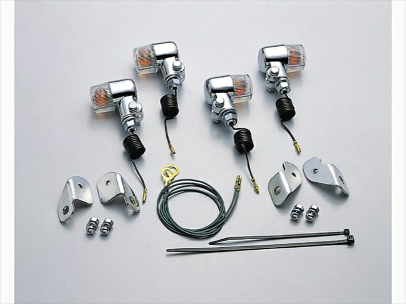 【5日前後で発送】 バイク用品 電装系ハリケーン HURRICANE ミニウインカーkitHA5712C-02 4936887015317取寄品|バイク・バイク用品はとやグループ