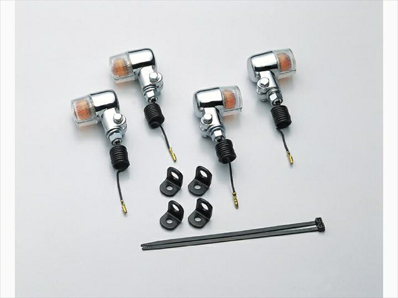バイク用品 電装系ハリケーン HURRICANE ミニウインカーｋｉｔHA5713C-02 4936887015348取寄品｜バイク・バイク用品はとやグループ 7,309円