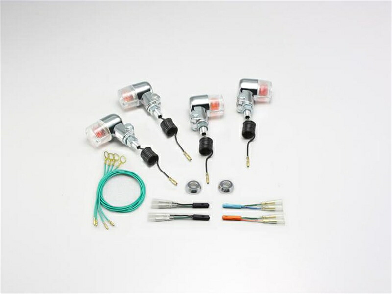 バイク用品 電装系ハリケーン HURRICANE ミニウインカーｋｉｔHA5725C-01 4936887015546取寄品｜バイク・バイク用品はとやグループ