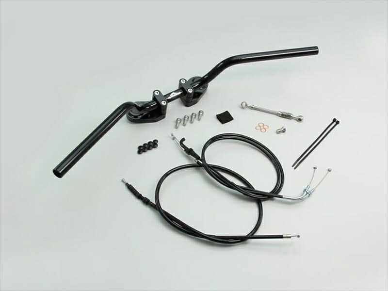 バイク用品 ハンドルハリケーン HURRICANE ヨーロピアン1型 バーハンドルｋｉｔHBK683BS 4936887885729取寄品｜バイク・バイク用品はとやグループ