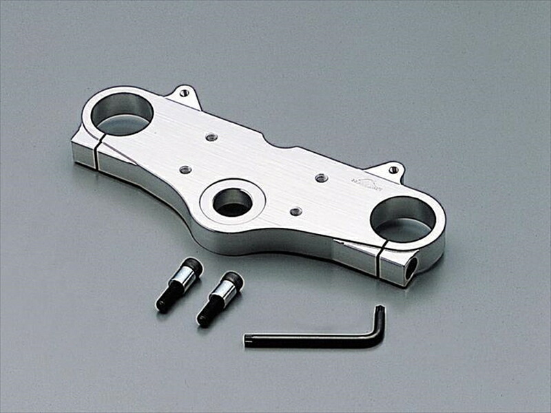 バイク用品 ハンドルハリケーン HURRICANE ジュラルミン トップブリッジHT0617-10 4936887270105取寄品｜バイク・バイク用品はとやグループ