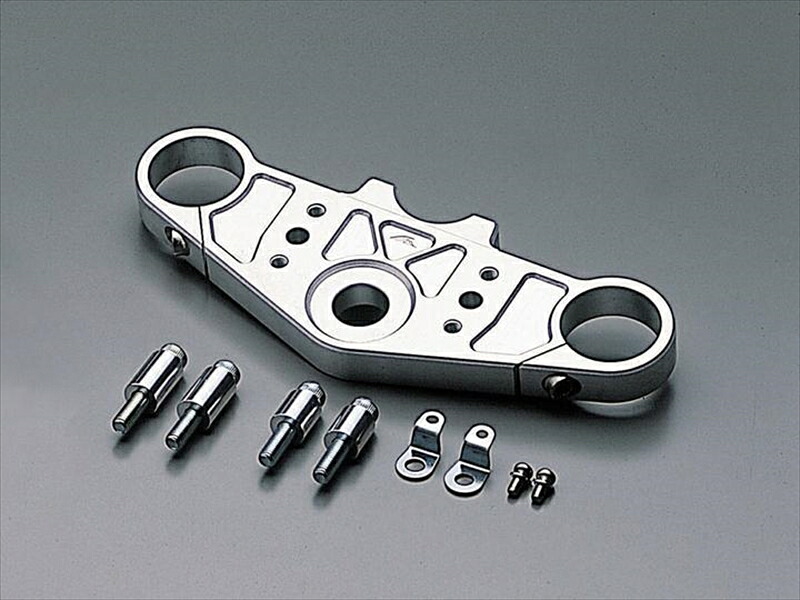 【5日前後で発送】 バイク用品 ハンドルハリケーン HURRICANE ジュラルミン トップブリッジHT0619-10 4936887293203取寄品｜バイク・バイク用品はとやグループ
