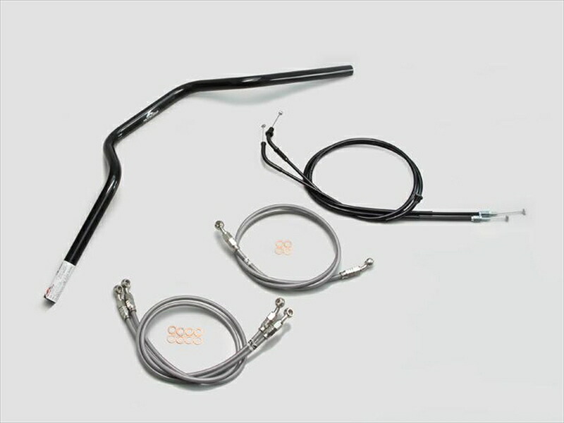 バイク用品 ハンドルハリケーン HURRICANE ヨーロピアン3型 ハンドルSETH002-072B 4936887374056取寄品|バイク・バイク用品はとやグループ
