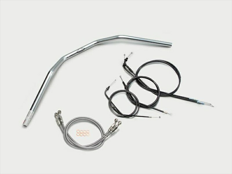 バイク用品 ハンドルハリケーン HURRICANE トラッカーHIGH ハンドルSETH005-044C 4936887409598取寄品｜バイク・バイク用品はとやグループ
