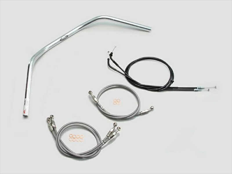 バイク用品 ハンドル ハリケーン HURRICANE 80クラシック ハンドルSET H003-079C 4936887425482 取寄品