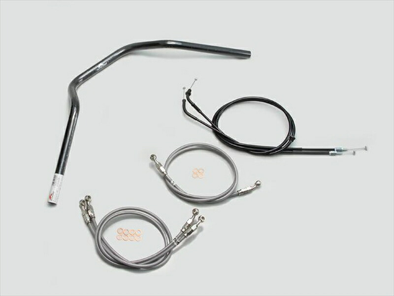 バイク用品 ハンドルハリケーン HURRICANE POLICE 3型 ハンドルSETH002-067B 4936887601244取寄品|バイク・バイク用品はとやグループ