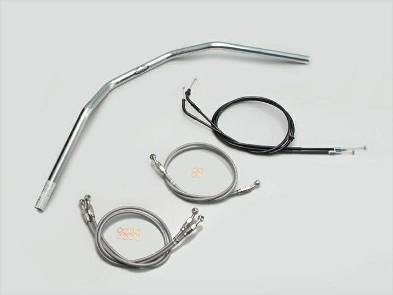 バイク用品 ハンドルハリケーン HURRICANE トラッカーHIGH ハンドルSETH003-044C 4936887783377取寄品｜バイク・バイク用品はとやグループ