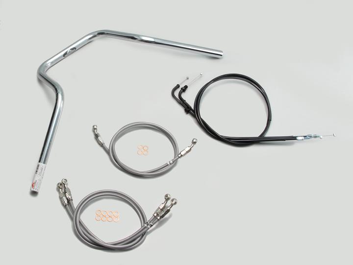 バイク用品 ハンドルハリケーン HURRICANE ＰＯＬＩＣＥ ５型 ハンドルSETH004-069C 4936887989427取寄品｜バイク・バイク用品はとやグループ