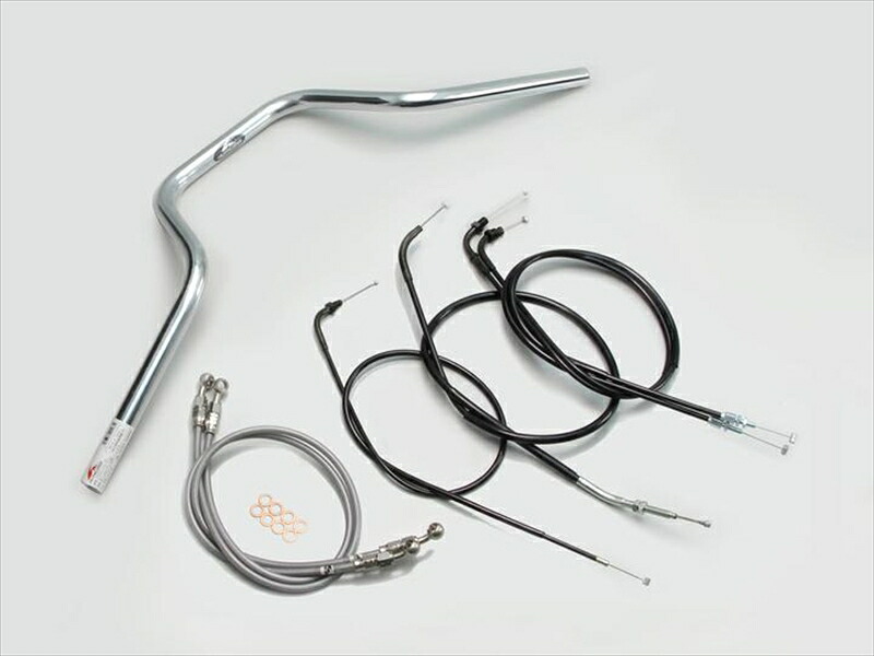 バイク用品 ハンドルハリケーン HURRICANE ヨーロピアン４型 ハンドルSETH010-073C 4936887174397取寄品｜バイク・バイク用品はとやグループ