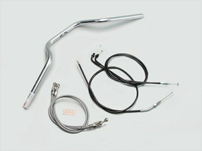 バイク用品 ハンドルハリケーン HURRICANE ヨーロピアン３型 ハンドルSETH009-072C 4936887355574取寄品｜バイク・バイク用品はとやグループ