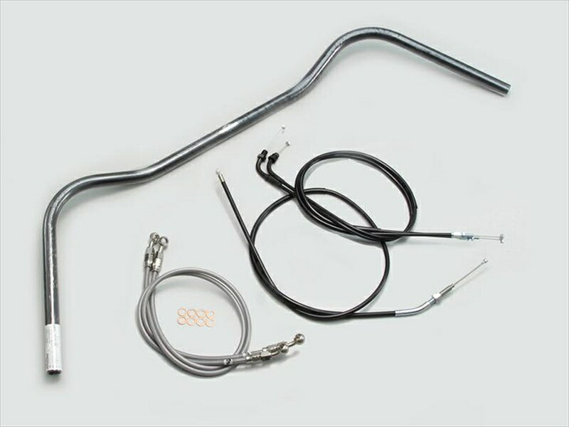 バイク用品 ハンドルハリケーン HURRICANE ワイドローオールド2型 ハンドルSETH009-075B 4936887537093取寄品|バイク・バイク用品はとやグループ