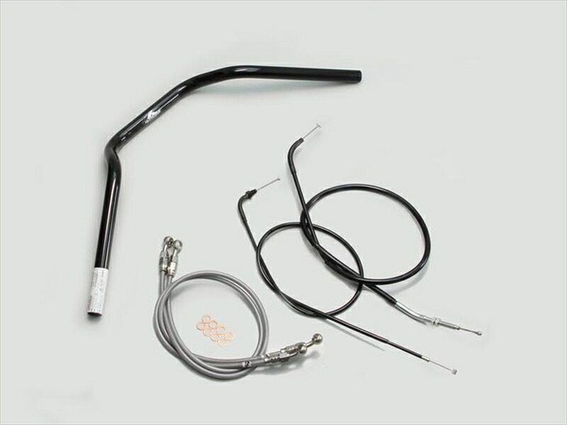 バイク用品 ハンドルハリケーン HURRICANE ＰＯＬＩＣＥ ２型 ハンドルSETH010-070B 4936887668483取寄品｜バイク・バイク用品はとやグループ