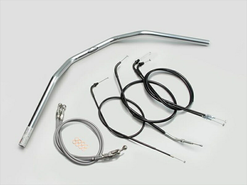 バイク用品 ハンドルハリケーン HURRICANE トラッカーHIGH ハンドルSETH010-044C 4936887719833取寄品｜バイク・バイク用品はとやグループ