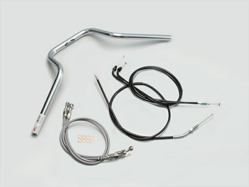 バイク用品 ハンドル ハリケーン HURRICANE クォーター４型 ハンドルSET H008-904C 4936887797015 取寄品