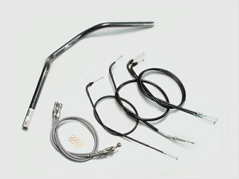 バイク用品 ハンドルハリケーン HURRICANE ヨーロピアン２型 ハンドルSETH010-071B 4936887800609取寄品｜バイク・バイク用品はとやグループ
